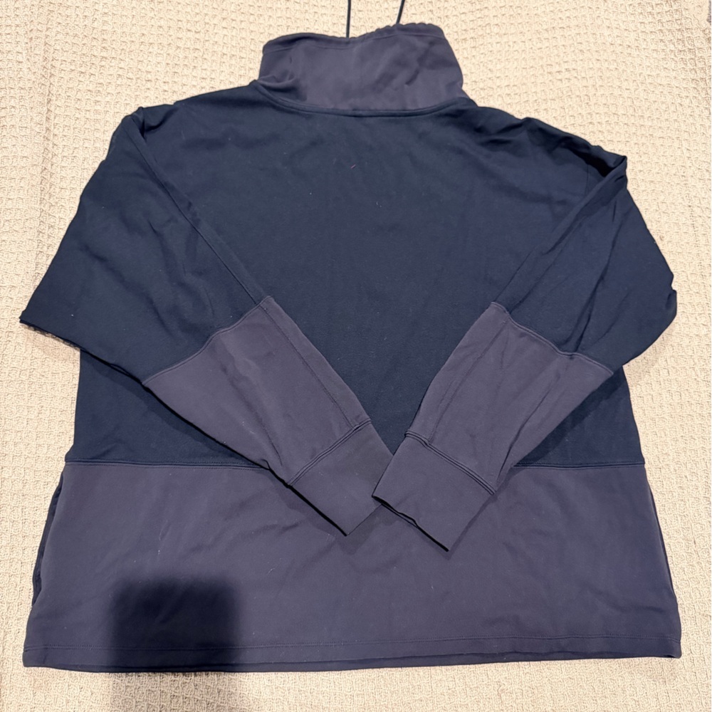 Athleta Black Relaxed Pullover Hoodie - Picture 6 of 7